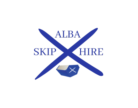 alba skip hire new logo