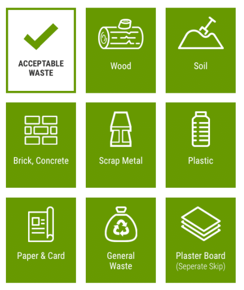 WHAT CAN BE PLACED IN A SKIP PRICES EDINBURGH 